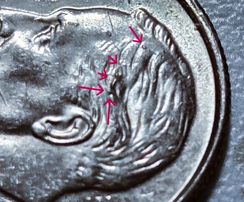2020 roosevelt dime error - dime,