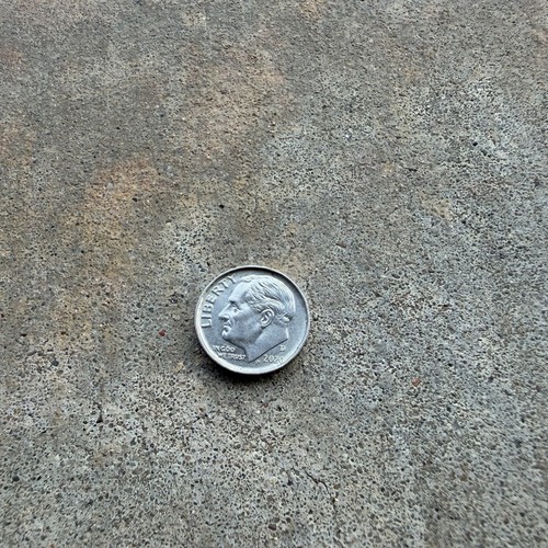 Jefferson dime flattened - jefferson,
